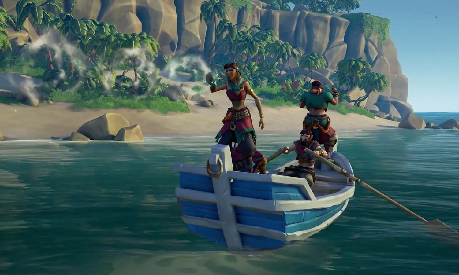 Horn des Fahrwinds Das Horn des Fahrwinds löscht Feuer und gibt Euch Antrieb. Es erzeugt Wind.