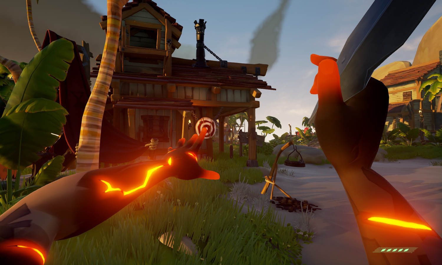 Wurfmesser Wurfmesser können nicht nur geworfen werden. Mit ihnen kann auch ein schneller und schwerer Schlag ausgeübt werden.